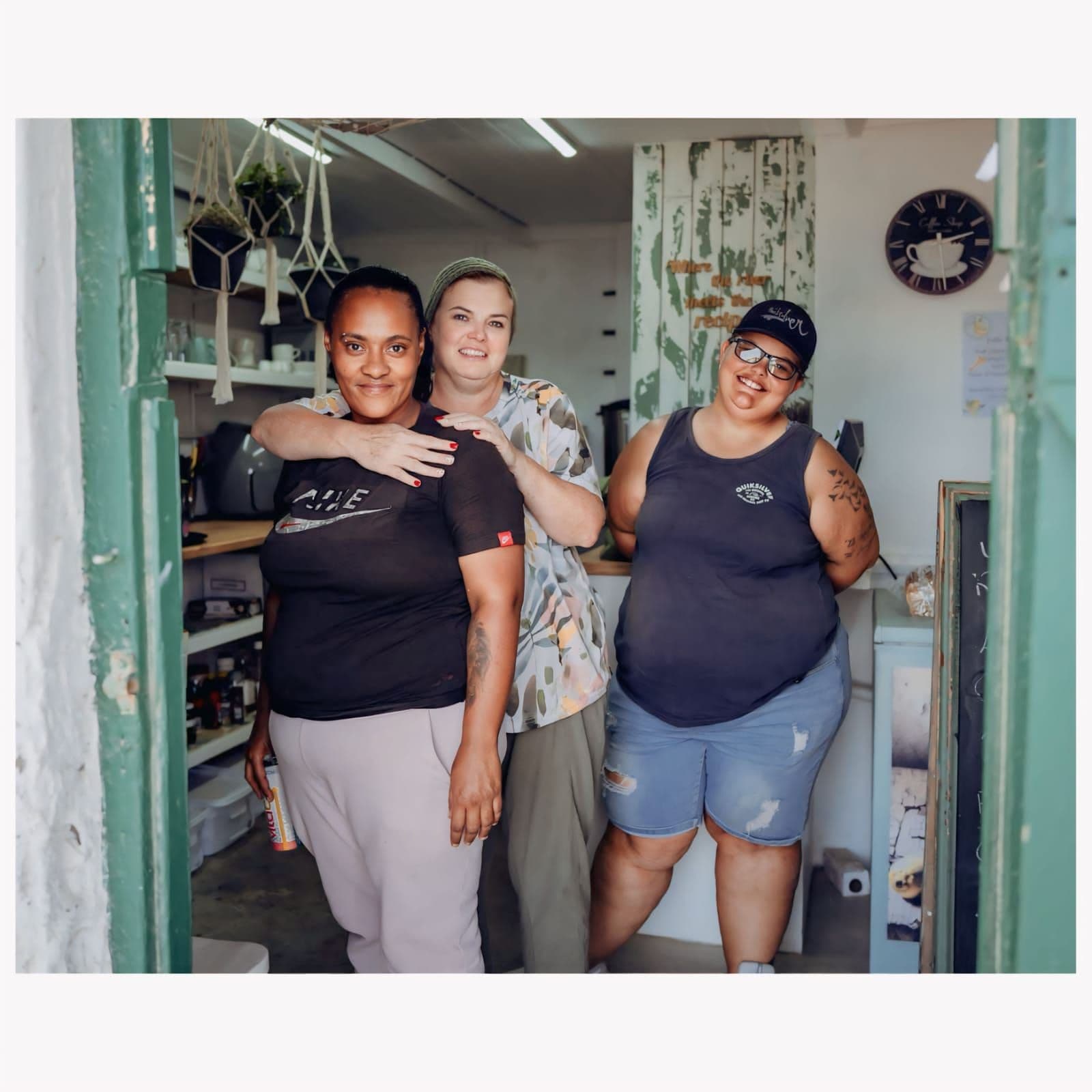 The Moss & Marmalade team in the original shop space
